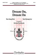 Dream On, Dream On SATB choral sheet music cover